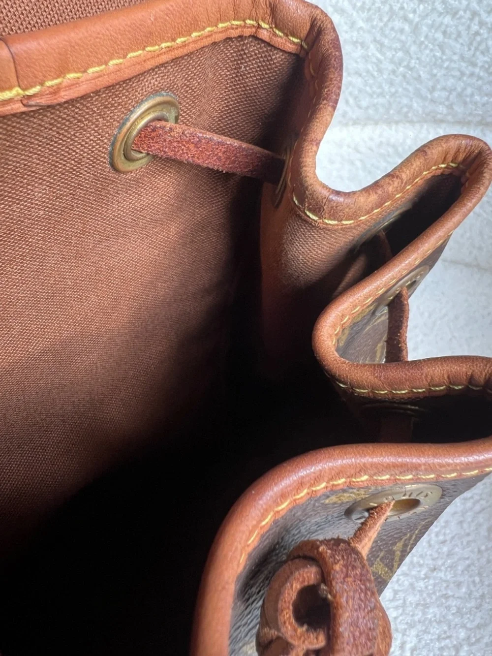 Authentic Louis Vuitton Montsouris PM mini backpack
